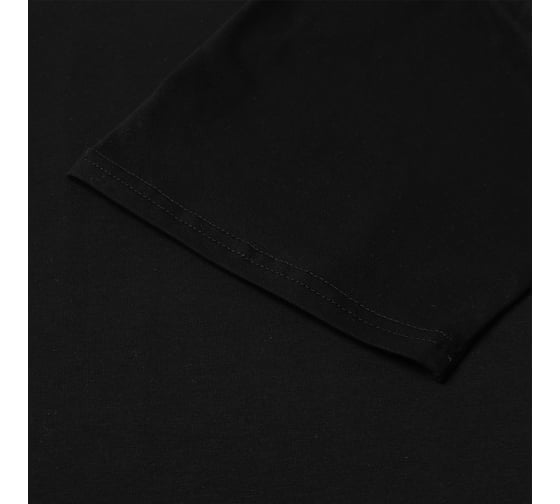 Футболка женская с кулиской MINAKU Basic line цвет черный, размер 50 9909327