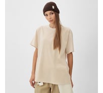 Футболка женская MIST Don't touch me из вареного хлопка, размер S, молочный 10622161