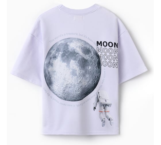 Футболка женская MIST Moon, белый, размер 50 10545063