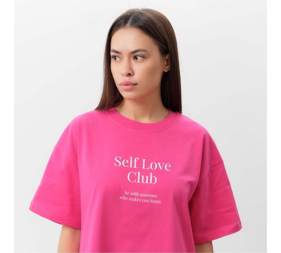 Футболка женская MIST Selflove, размер XS (40-42) 9571785