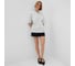 Футболка женская MINAKU oversize One Most Brand цвет серый меланж, размер 42 10362285 6