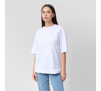 Футболка женская MIST Basic, белый, размер S-M 9718818