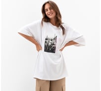 Футболка женская MIST Girl's rules, размер 42, белый 10655843