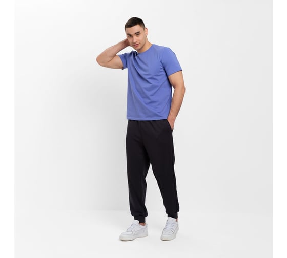 Футболка мужская MINAKU Basic line MAN цвет фиолетовый, размер 48 9336727