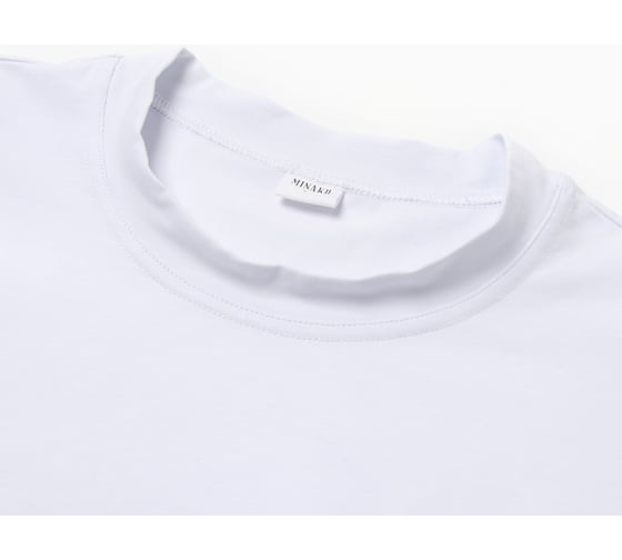Футболка мужская MINAKU из органического хлопка OVERSIZE FIT цвет белый, размер 46 10499156