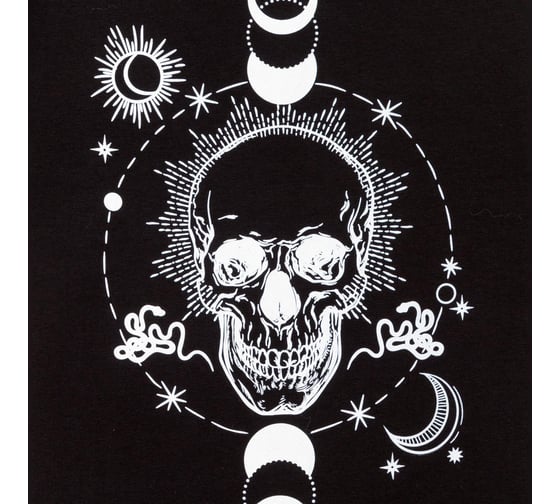 Футболка женская MIST "Skull" размер 48-50 6974307
