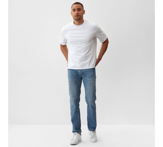 Футболка мужская MINAKU из органического хлопка OVERSIZE FIT цвет белый, размер 50 10499158