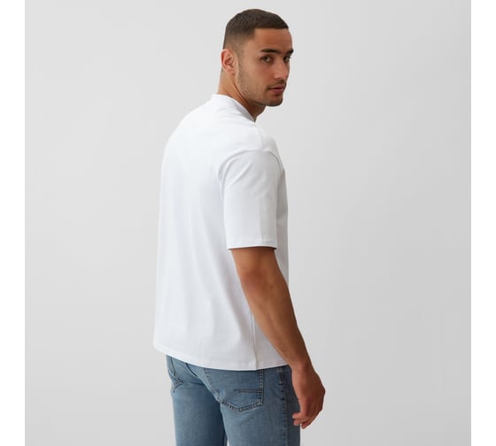 Футболка мужская MINAKU из органического хлопка OVERSIZE FIT цвет белый, размер 52 10499159