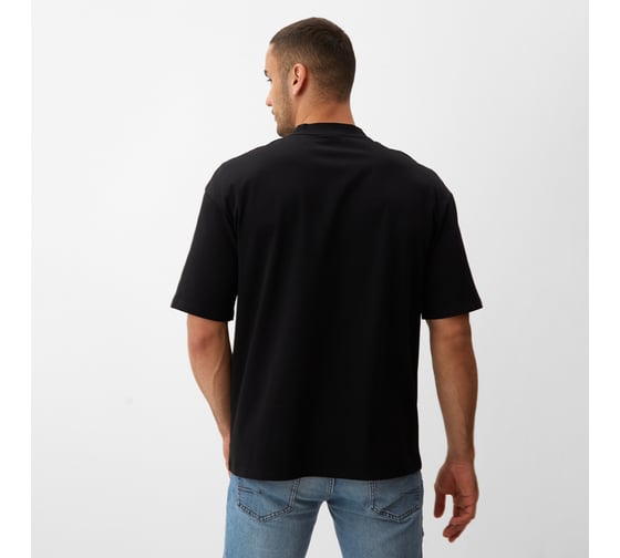 Футболка мужская MINAKU из органического хлопка OVERSIZE FIT цвет черный, размер 54 10499168