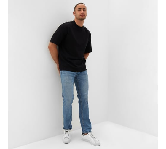 Футболка мужская MINAKU из органического хлопка OVERSIZE FIT цвет черный, размер 54 10499168