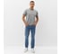 Джемпер мужской MINAKU Knitwear collection короткий рукав, цвет серый меланж, размер 52 9940935 2