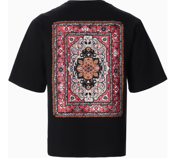 Футболка мужская KAFTAN "Russian style" черный, размер 48 9877312