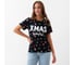 Футболка женская KAFTAN "Xmas family" размер 48-50, черный 7825748 3