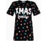 Футболка женская KAFTAN "Xmas family" размер 48-50, черный 7825748 11