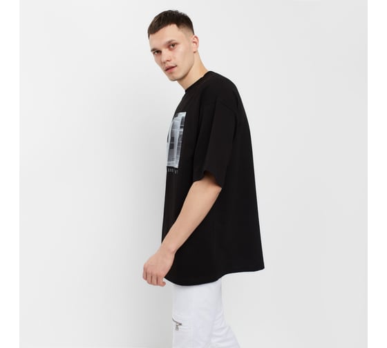 Футболка мужская KAFTAN "Доверие" черный, размер 56 7025453