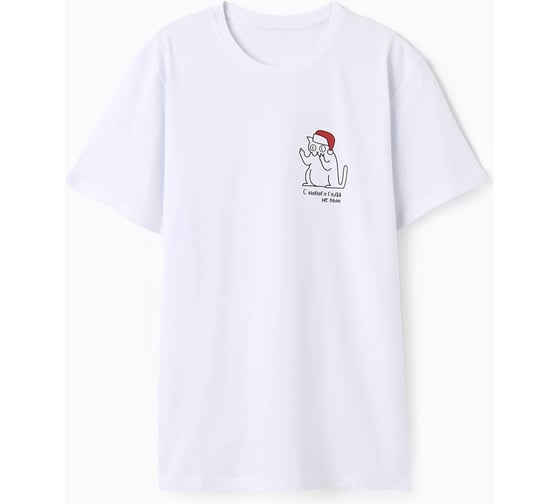Футболка мужская KAFTAN "Обещание" белый, размер XL 10667925