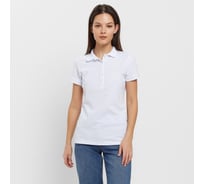 Футболка (поло) женская MINAKU Basic line цвет белый, размер 52 9321319