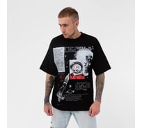 Футболка мужская KAFTAN "Первый" черный, размер 50 7025372