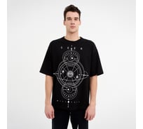 Футболка мужская KAFTAN "Seer" черный, размер 56 7025381