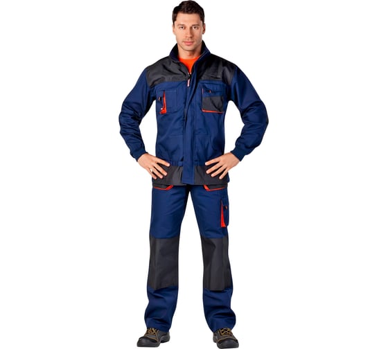 Куртка CERVA Эмертон Нэви ГОСТ, цвет синий-черный, 48-50/182-188 31011704-4850/5 1