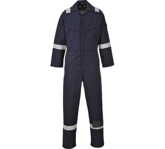 Огнестойкий антистатический комбинезон PORTWEST FR50 темно-синий FR50NARM 1