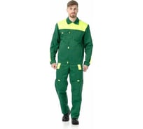Костюм рабочий ИВАРУС Фаворит - 1 зеленый, размер 52-54, рост 194-200 281 52/194
