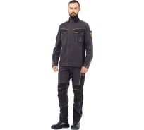 Костюм Авангард. Профессиональная экипировка Армор темно-серый/черный/оранжевый, р. 104-108/170-176 520236