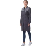 Женский халат Авангард. Профессиональная экипировка Технолог NEW, серый/светло-серый, р. 112-116/170-176 522182