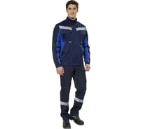 Костюм с полукомбинезоном Авангард профессиональная экипировка Барк, синий/васильковый, р. 96-100/182-188 514524