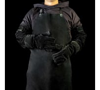 Цельный спилковый фартук без швов КСМ рфсц-01