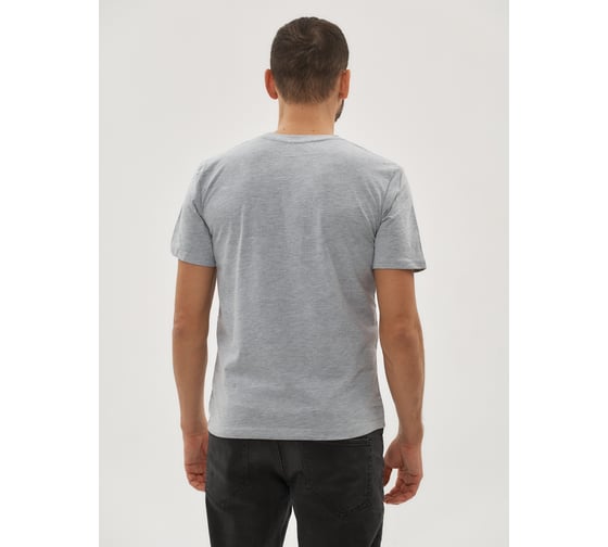 Футболка MARISA 160г/м2 серая меланж, размер 5XL 000000871