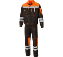 Костюм СОЮЗСПЕЦОДЕЖДА Профессионал-2 СОП черный/оранжевый, р. 64-66, рост 170-176 2000000095592