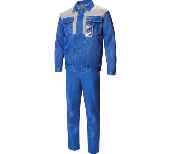 Мужской костюм СОЮЗСПЕЦОДЕЖДА MARS василек/светло-серый, р. 44-46, рост 182-188 2000000097244 1