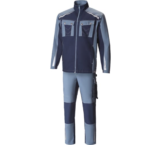 Костюм СОЮЗСПЕЦОДЕЖДА TRIUMPH синий нэви/серо-синий, р. 52-54, рост 182-188 2000000113364 1