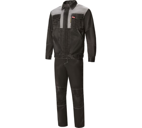 Мужской костюм СОЮЗСПЕЦОДЕЖДА MARS черный/светло-серый, р. 60-62, рост 170-176 2000000096988 1