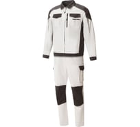 Костюм СОЮЗСПЕЦОДЕЖДА STATUS NEW, белый/графит, р. 60-62, рост 182-188 2000000107318