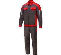 Костюм СОЮЗСПЕЦОДЕЖДА STATUS NEW, графит/красный, р.60-62, рост 170-176 2000000138879
