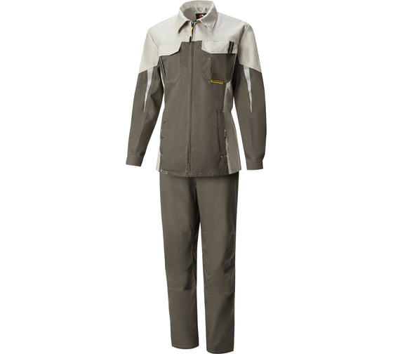 Женский костюм СОЮЗСПЕЦОДЕЖДА STATUS, серый хаки/серый песок, р. 60-62, рост 170-176 2000000113920 1