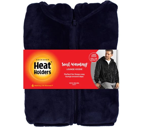 Куртка флисовая мужская Heat Holders 2XL/3XL, navy AFMHH52NVXX