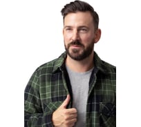 Мужская термокуртка-рубашка Heat Holders XXL, hunter/black AJMHH06HBXXL