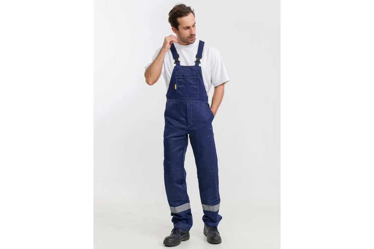 Полукомбинезон рабочий Pentalab синий, спецодежда ПОЛ504-1_60-62/182 ...