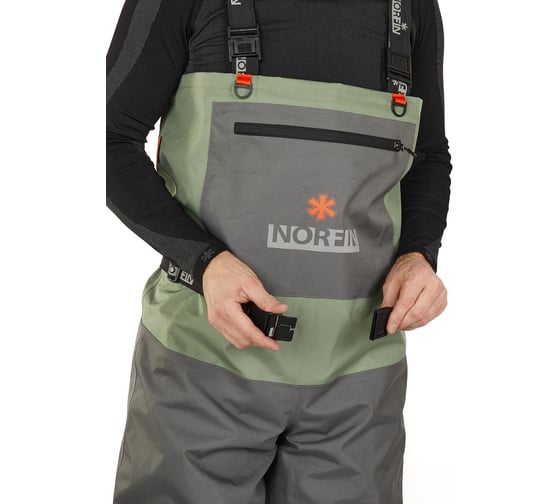 Полукомбинезон забродный Norfin PILOT STOCKINGFOOT 2 02 р.ML 83321-02M-L