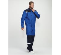 Костюм с п/к ФАКЕЛ 87488931 Строй-2 CH МВО ткань смесовая, 280 г/м2, васильковый/темно-синий 87488931.010