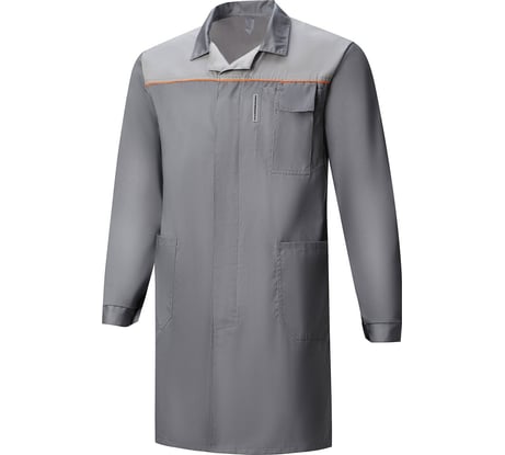 Халат СОЮЗСПЕЦОДЕЖДА Профессионал темно-серый/светло-серый, р. 56-58/рост 182-188 2140024501065