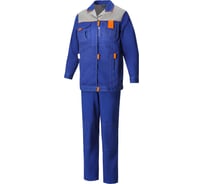 Женский костюм СОЮЗСПЕЦОДЕЖДА Профессионал василек/светло-серый, р. 60-62, рост 158-164 2140029601098