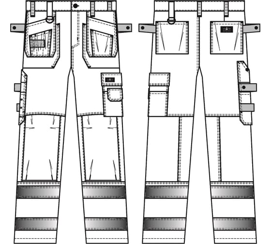 Брюки СОЮЗСПЕЦОДЕЖДА Union Space, темно-синий, р. 52-54, рост 170-176 2000000112039