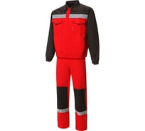 Костюм СОЮЗСПЕЦОДЕЖДА Мастер Люкс красный/черный, р. 56-58/рост 170-176 2000000080536