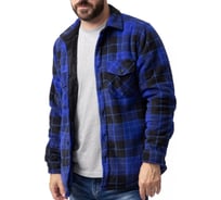 Мужская термокуртка-рубашка Heat Holders XXL, cobolt/black AJMHH08CBXXL