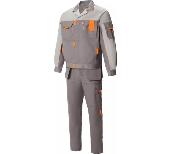 Костюм СОЮЗСПЕЦОДЕЖДА Профессионал-1 темно-серый/светло-серый, р. 44-46/рост 170-176 2140012001096 1