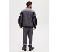 Костюм РАССО "Модуль" куртка+полукомбинезон, цвет темно-серый/черн/светло-серый, р 48-50/182-188 75842 (48/182)